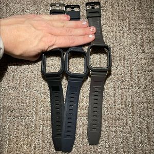 Spigen Rugged Armor Pro Compatible with Apple Watch Case